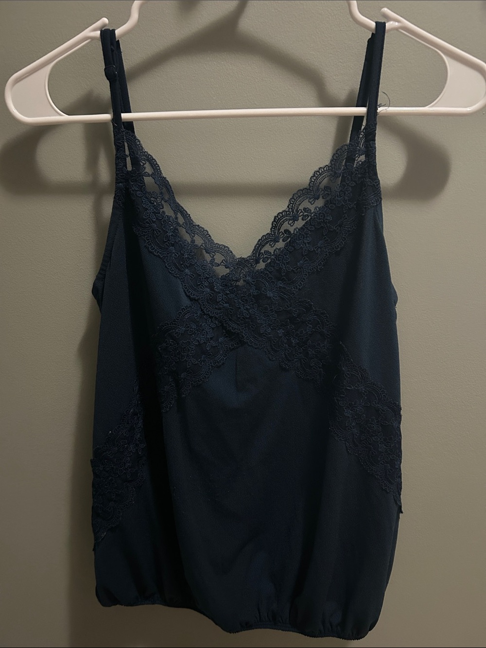 Daytrip Black Lace-Trim Camisole